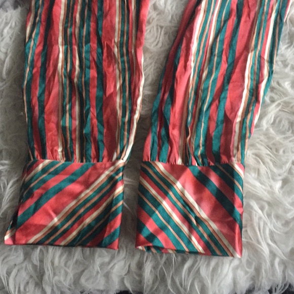 Ulyana Sergeenko Silk Striped Jumpsuit - Picture 6 of 6